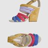 Dries Van Noten High Heeled Sandals in Multicolor (lilac) - Lyst