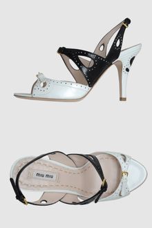 Miu Miu  High-heeled Sandals - Lyst