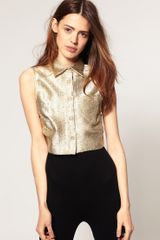 ASOS Collection Asos Metallic Shirt
