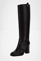 Diane Von Furstenberg Yokoe Leather Knee High Boot