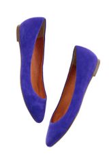 Madewell The Suede Sidewalk Skimmer