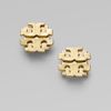 Tory Burch Logo Earrings in Gold - Lyst