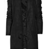 Acne Cobra Snake Brushedleather Coat in Black - Lyst