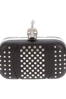 Alexander McQueen Heraldry Punk Clutch - Lyst