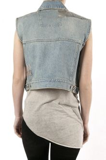Alexander Wang Denim Vest - Lyst