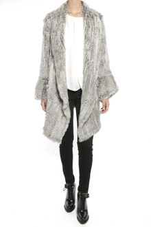 Antik Batik Lippi Fur Coat - Grey - Lyst