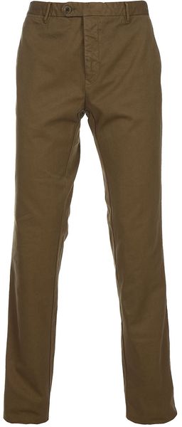 C P Company Straight Leg Trousers in Khaki for Men - Lyst