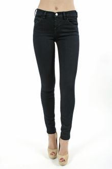Current/Elliott The High Waist Cropped Skinny - Blue Note - Lyst