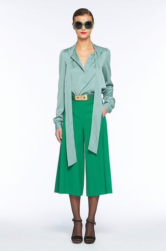 Diane Von Furstenberg Trelodie Tie Top - Lyst