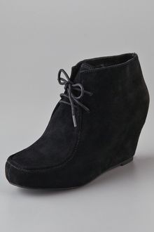 Dolce Vita Dv Pilar Lace Up Wedge Booties - Lyst