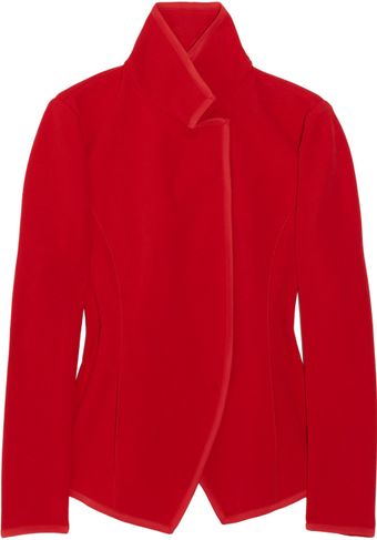 Donna Karan New York Stretch Cotton-jersey Jacket - Lyst
