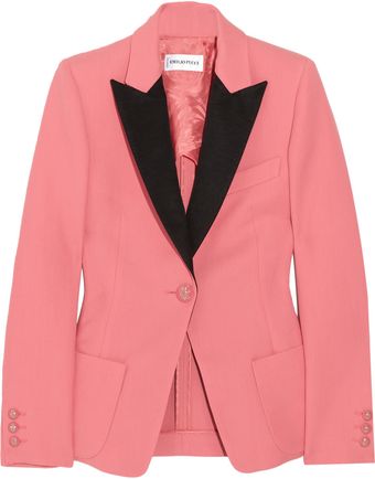Emilio Pucci Two-tone Twill Blazer - Lyst