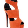 Giuseppe Zanotti Shoe Boot in Orange - Lyst