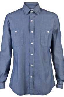 Hentsch Man Double Pocket Shirt - Lyst