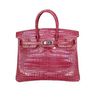 Hermes Fuchsia Porosus Crocodile Birkin in Purple (fuchsia) - Lyst