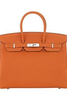 Hermes Orange Togo Birkin - Lyst