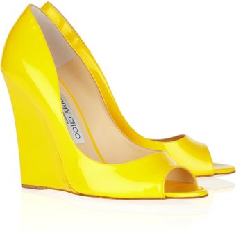  Biel Patent-leather Wedges 