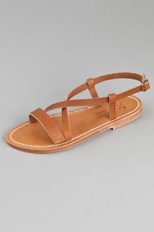 K. Jacques Flavia Flat Sandals - Lyst