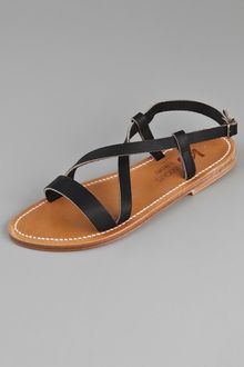 K. Jacques Flavia Flat Sandals - Lyst