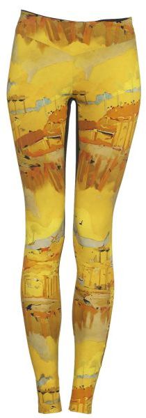 Lucas Hugh Long Peter Pan Leggings in Multicolor (sienna) - Lyst