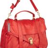 Proenza Schouler Ps1 Extra Large Leather Satchel in Red - Lyst