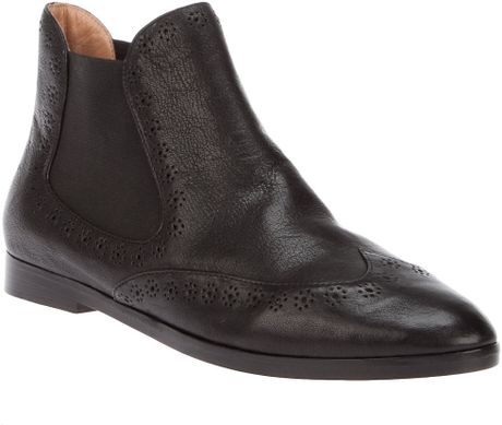 See By Chloé Ankle Boot in Black - Lyst