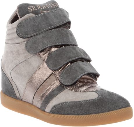 high tops with velcro strap