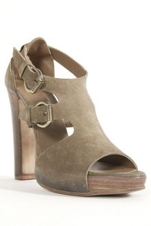 Silvano Sassetti Flint Wooden Sandal Heel - Lyst
