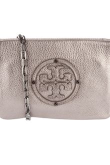 Tory Burch Metallic Leather Bag - Lyst