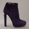 Alexander Mcqueen Ankle Boot in Purple (violet) - Lyst