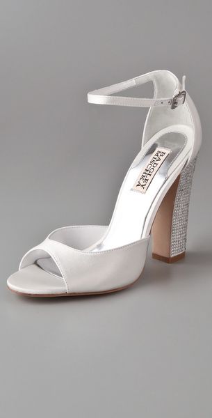 Badgley Mischka Wynter Open Toe High Heel Sandals - Lyst