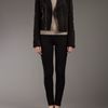 Balenciaga Suede Biker Jacket in Black - Lyst