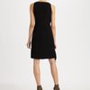 Bottega Veneta Chiffon Ruffle Dress in Black - Lyst