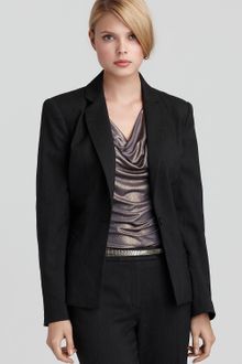 Calvin Klein Notch Collar Blazer - Lyst