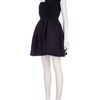 Carven Cutout Dress in Blue (black) - Lyst