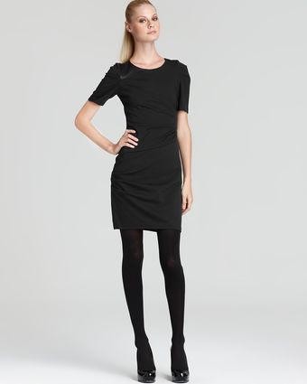 Cynthia Steffe Shadow Short Sleeve Dress - Lyst