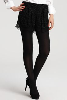 Diane Von Furstenberg Weslia Beaded Shorts - Lyst