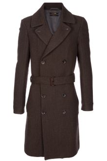 Diesel Black Gold Double-breasted Coat - Lyst