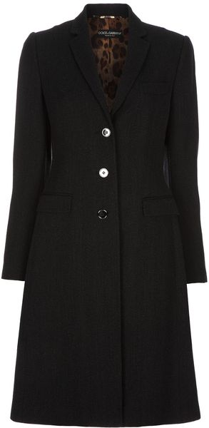 Dolce & Gabbana Single-breasted Coat - Lyst