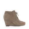 Dolce Vita Dv Pilar Wedge Booties in Beige (black) - Lyst