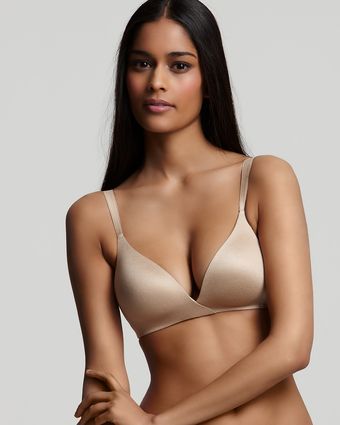 Donna Karan Intimates Dk Luxe Wire-free Demi Bra - Lyst
