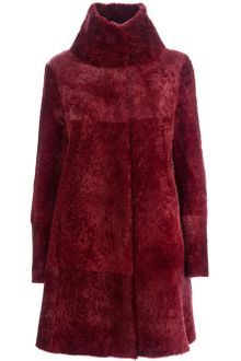 Drome Faux Fur Coat - Lyst