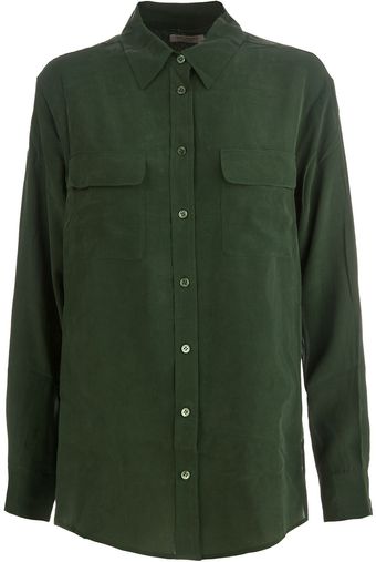 Equipment Silk Shirt - Lyst