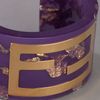 Fendi Cuff Bracelet in Purple - Lyst