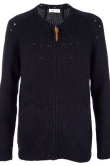 Folk Knitted Cardigan - Lyst