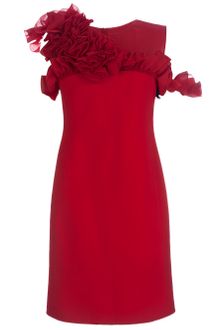 Giambattista Valli Ruffle Dress - Lyst