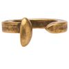 Giles & Brother Brass Spike Ring in Gold - Lyst