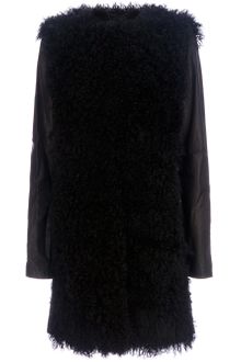 Giorgio Brato Faux Fur Coat - Lyst