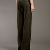 Gucci Flared Trouser in Green - Lyst