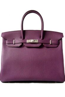 Hermes 35cm Cassis Fjord Birkin - Lyst